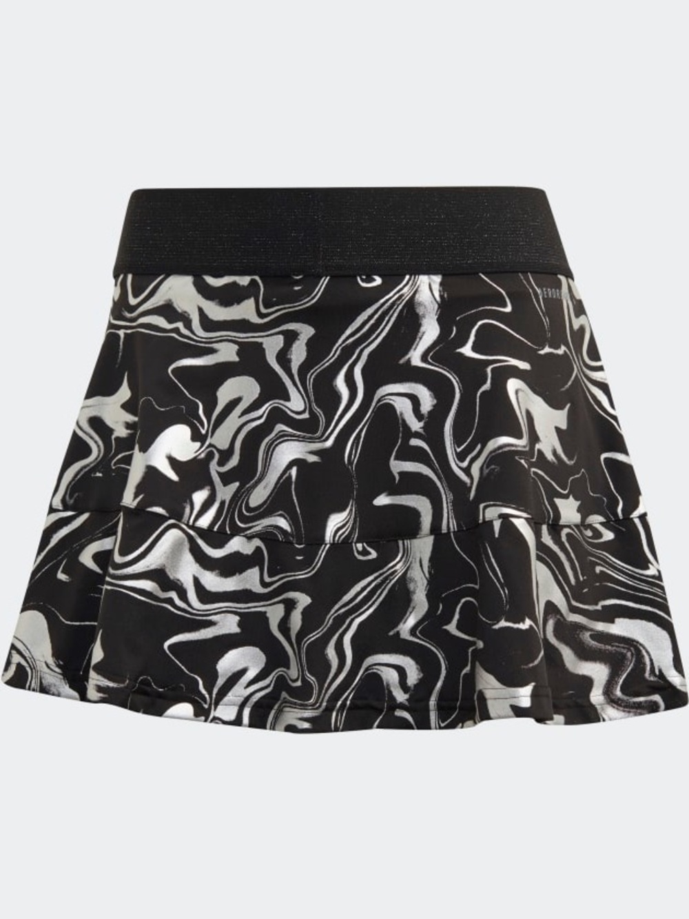 adidas Black & White Marble Glam On Tennis Skort